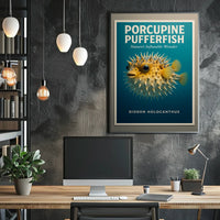 Porcupine Pufferfish Natures Inflatable Wonder Poster