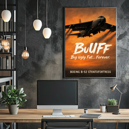 BUFF - Boeing B-52 Stratofortress Poster