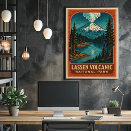 Lassen Volcanic National Park Poster