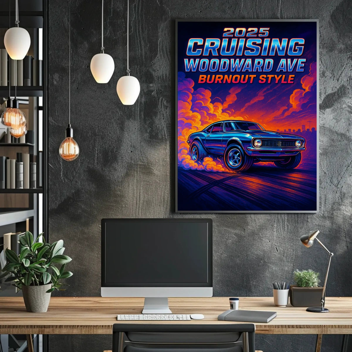 Cruising Woodward Ave 2025 Poster
