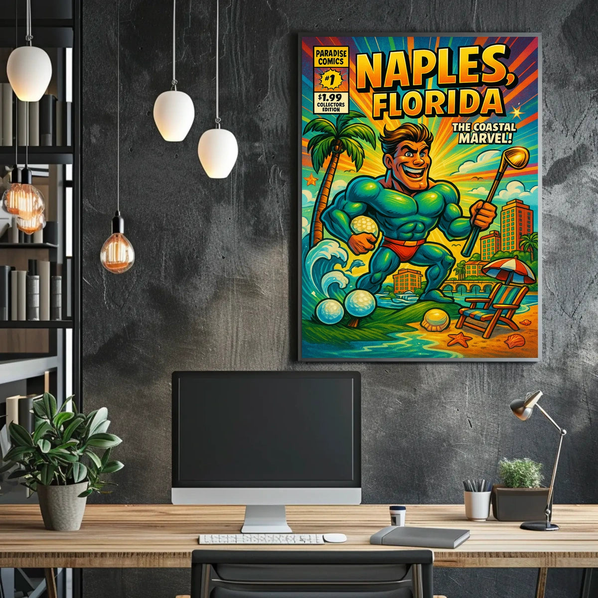 Naples, Florida The Coastal Marvel Poster