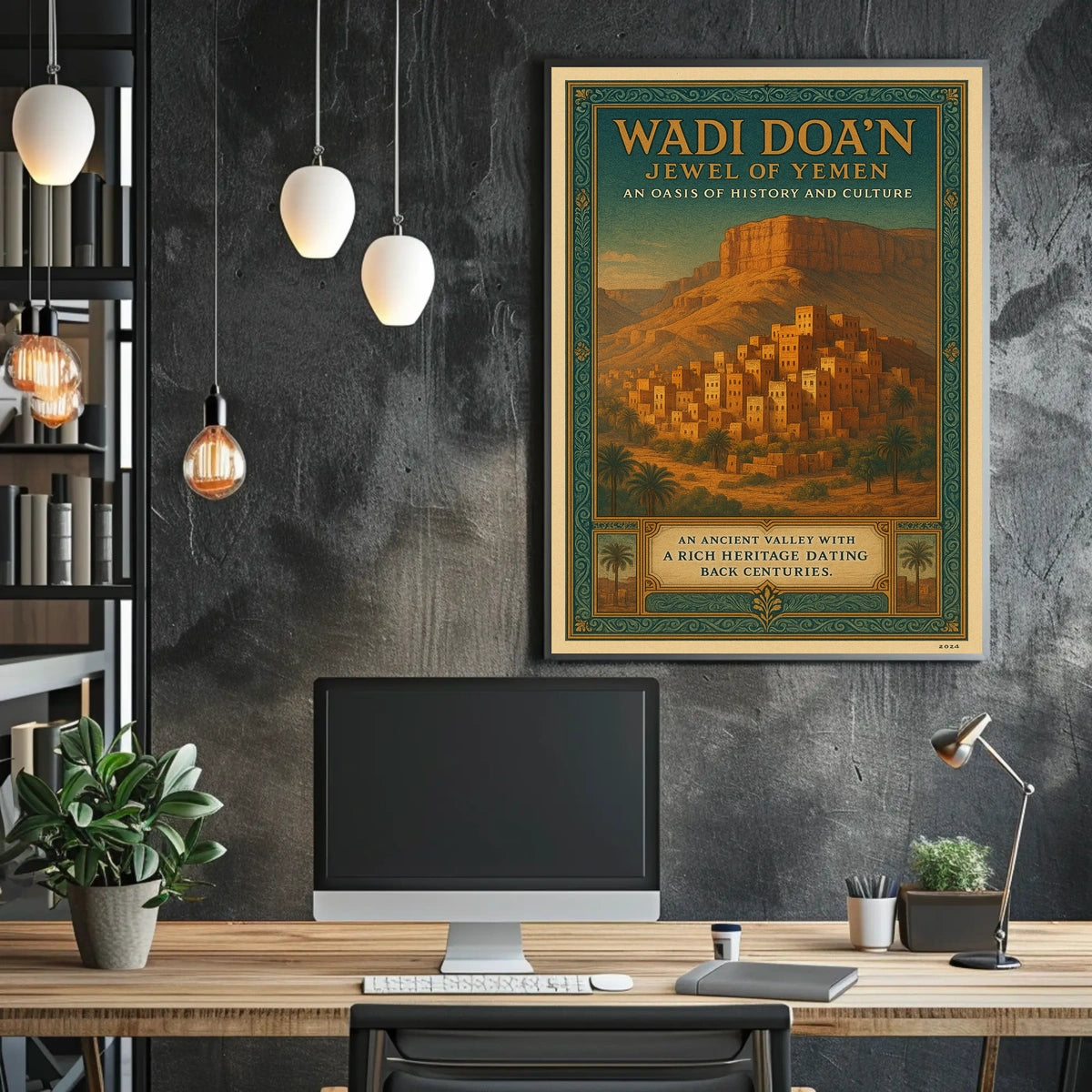Wadi DoaN Jewel Of Yemen Poster