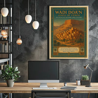 Wadi DoaN Jewel Of Yemen Poster
