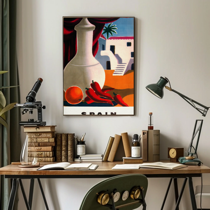 Spain Tourism Poster