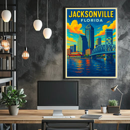 Jacksonville, Florida Poster