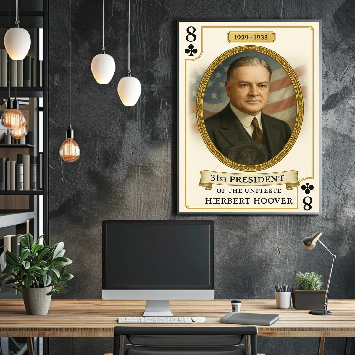 Herbert Hoover 31st President Poster