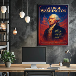 George Washington 1st President Poster PosterGoat