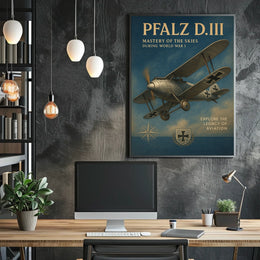 Pfalz D.III Mastery of the Skies Poster