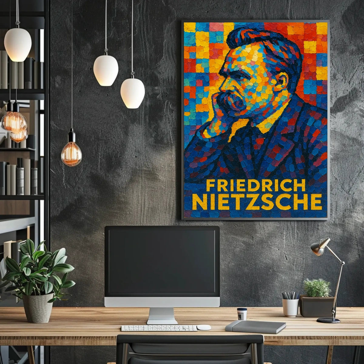 Friedrich Nietzsche Poster