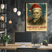 John Quincy Adams 6th President of the United States Christmas SeriesPoster