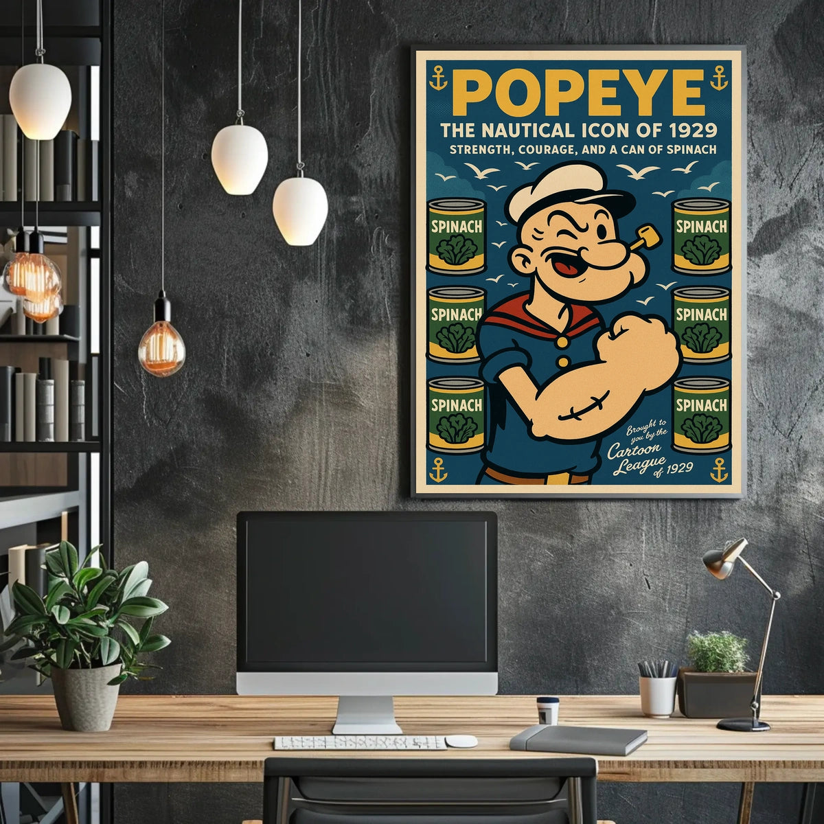 Popeye 1929 Art Poster POP-198