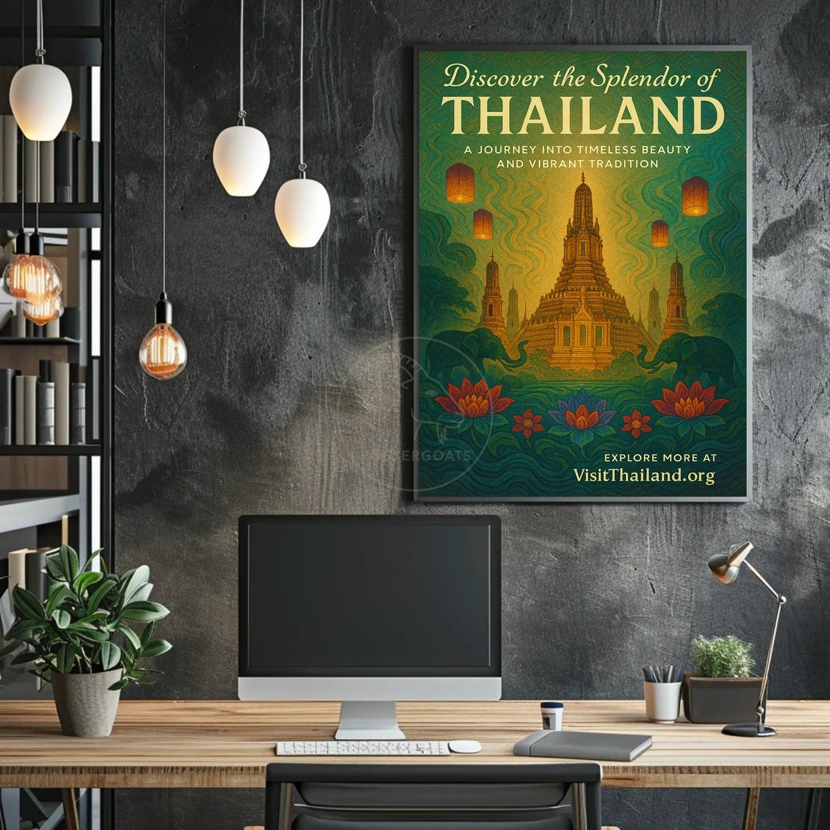 Thailand’s Mystical Beauty: Cultural or Heritage Poster