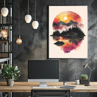 Art Deco Style Event Announcement Poster