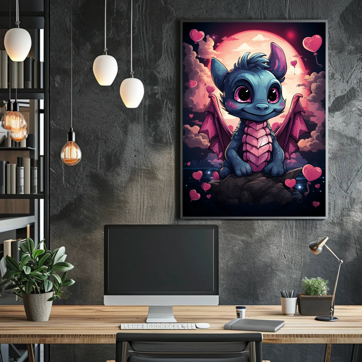 Enchanted Moonlight The Adorable Dragon