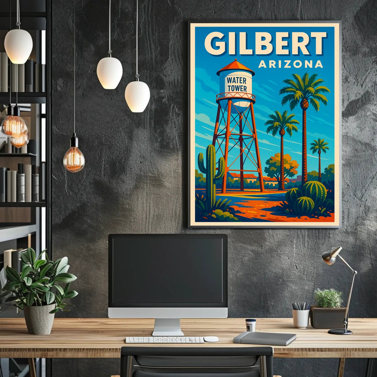 Gilbert, Arizona Water Tower Poster