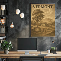 Vermont Landscape Poster