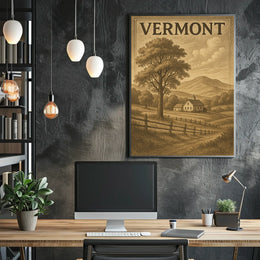 Vermont Landscape Poster