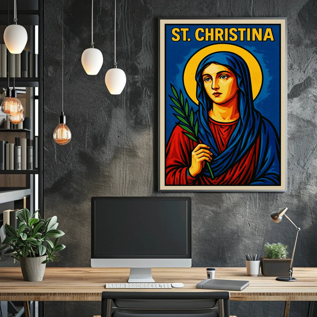 St. Christina Poster