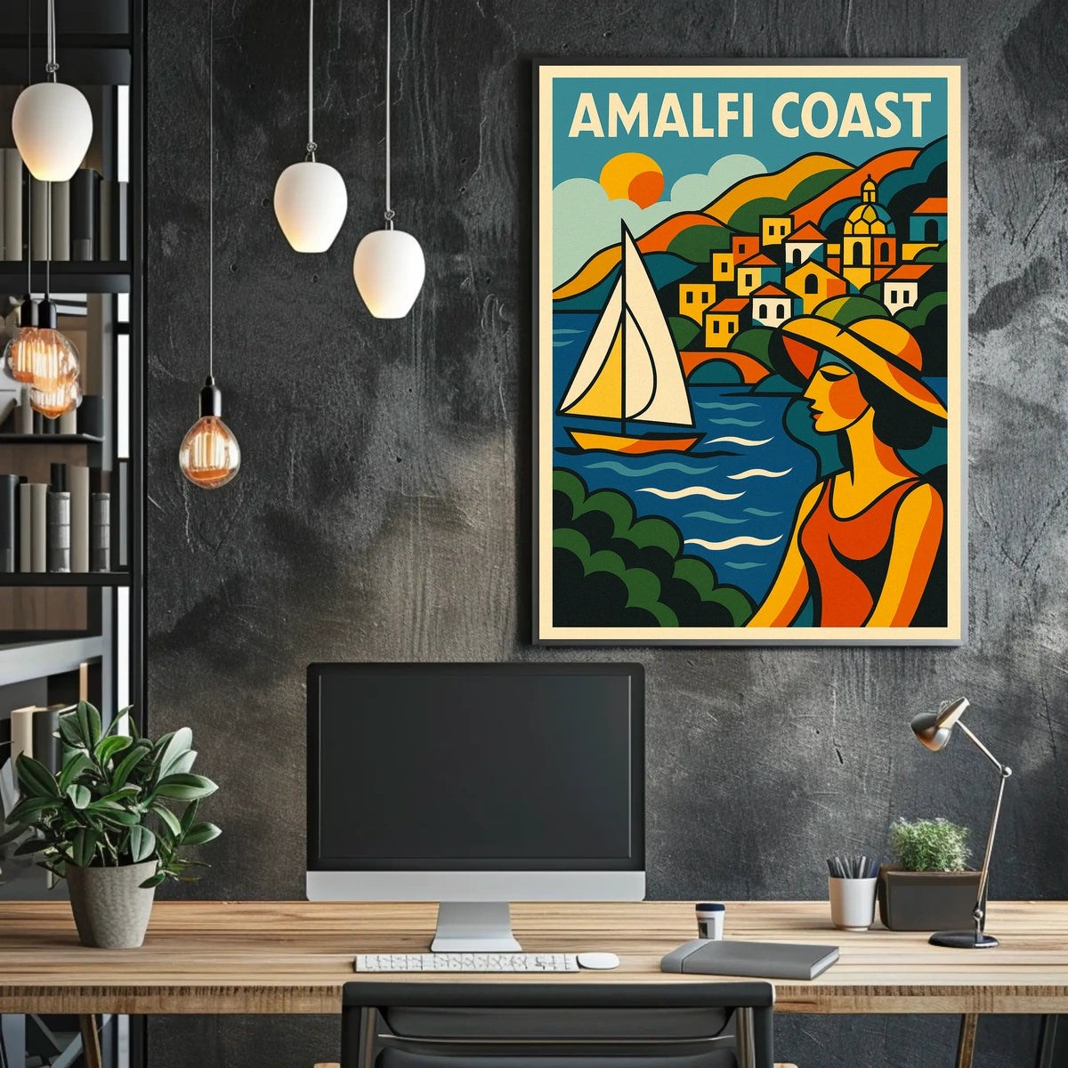 Amalfi Coast Poster