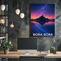 Bora Bora A Tropical Paradise Poster