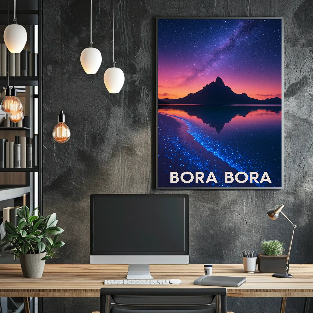 Bora Bora A Tropical Paradise Poster