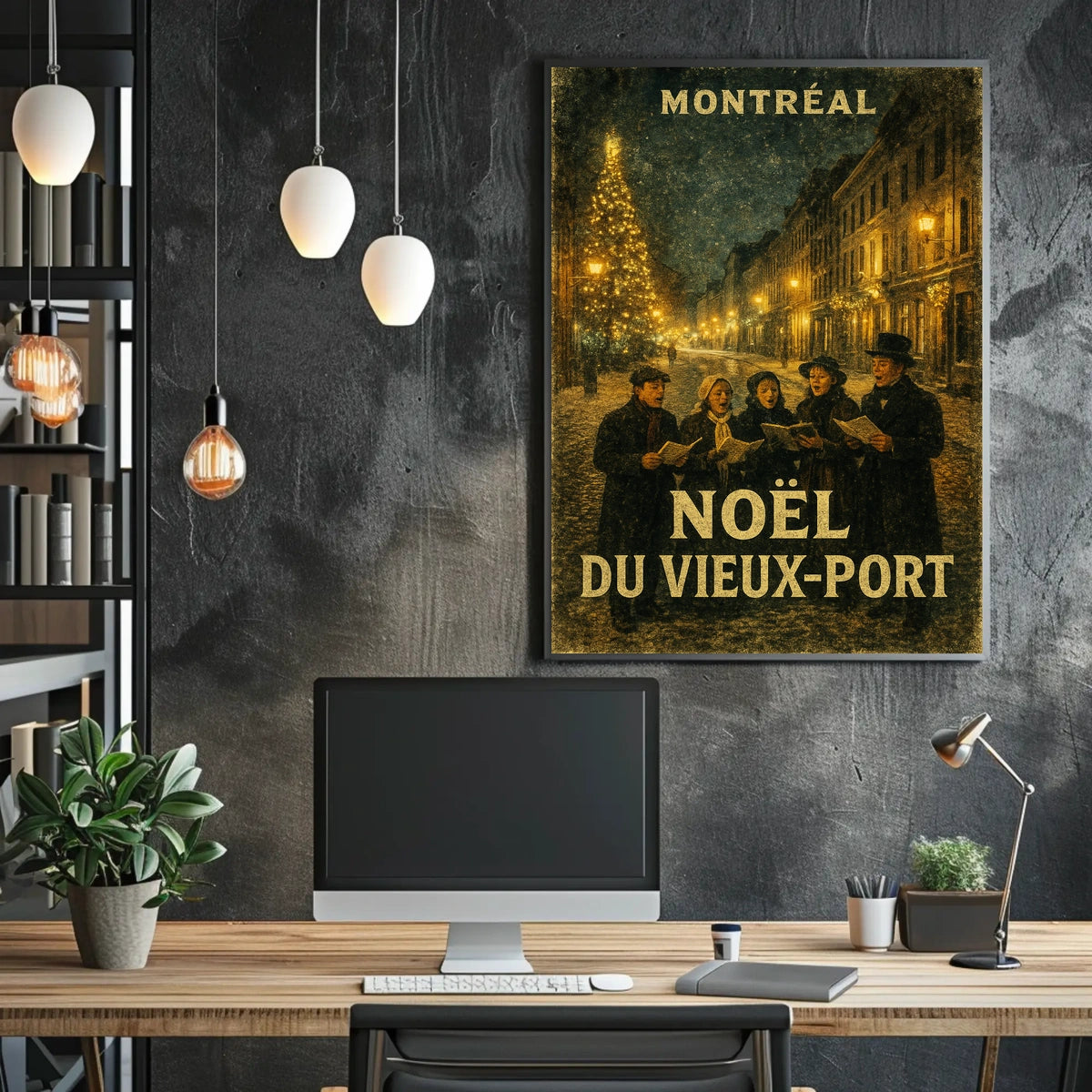 Noël Du Vieux-Port Poster