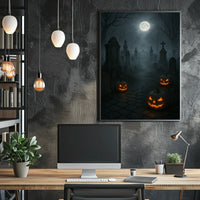Haunted Halloween Night Poster