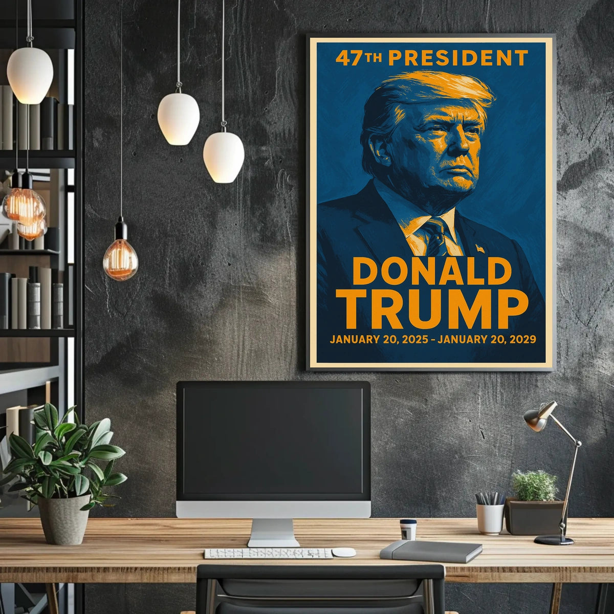 Donald Trump 47th President Poster
