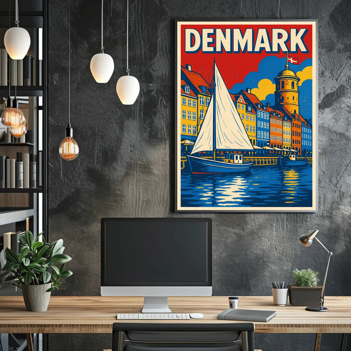 Scenic Denmark Poster
