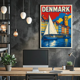Scenic Denmark Poster