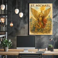 St. Michael Protector Of The Faithful Poster