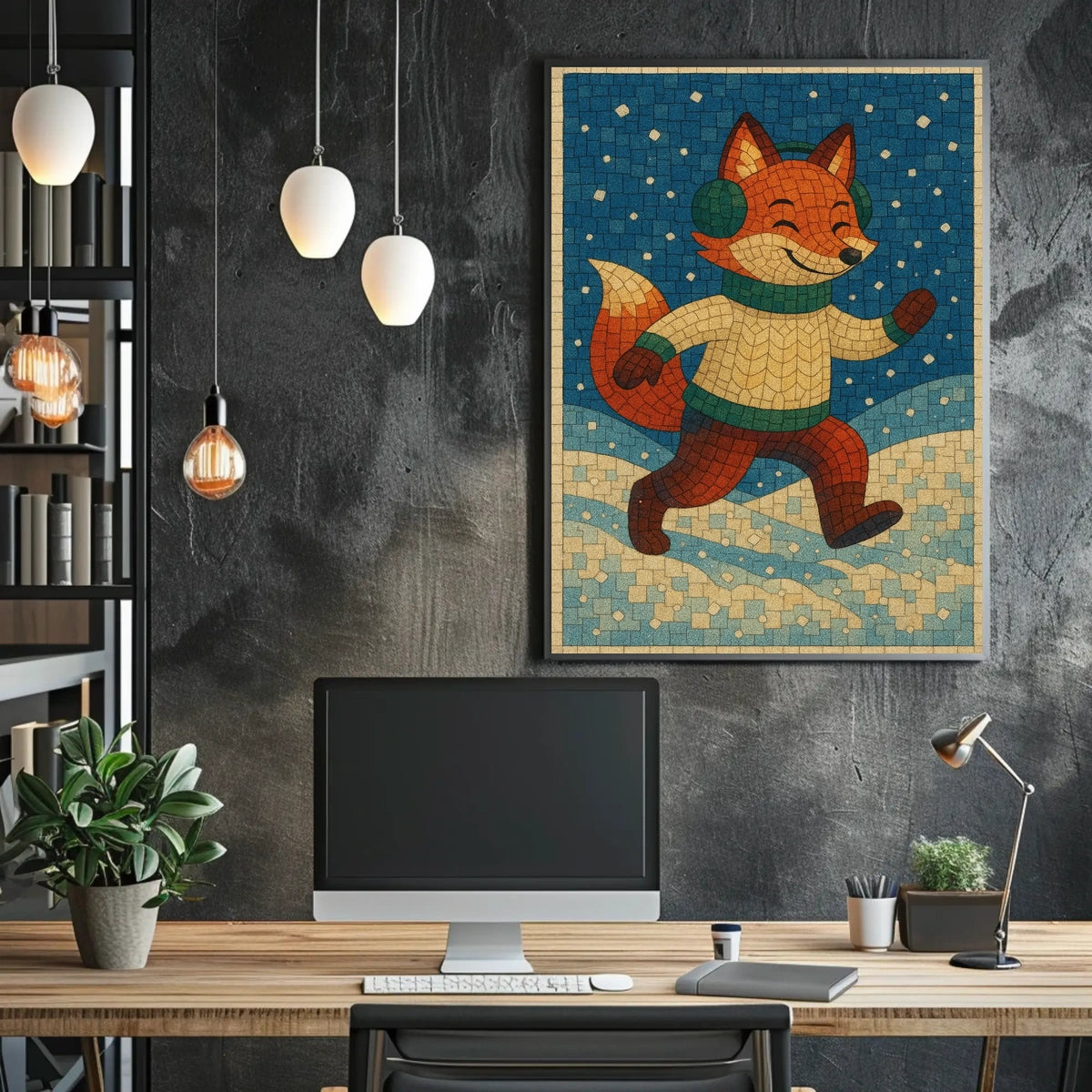 Forest Fox Poster