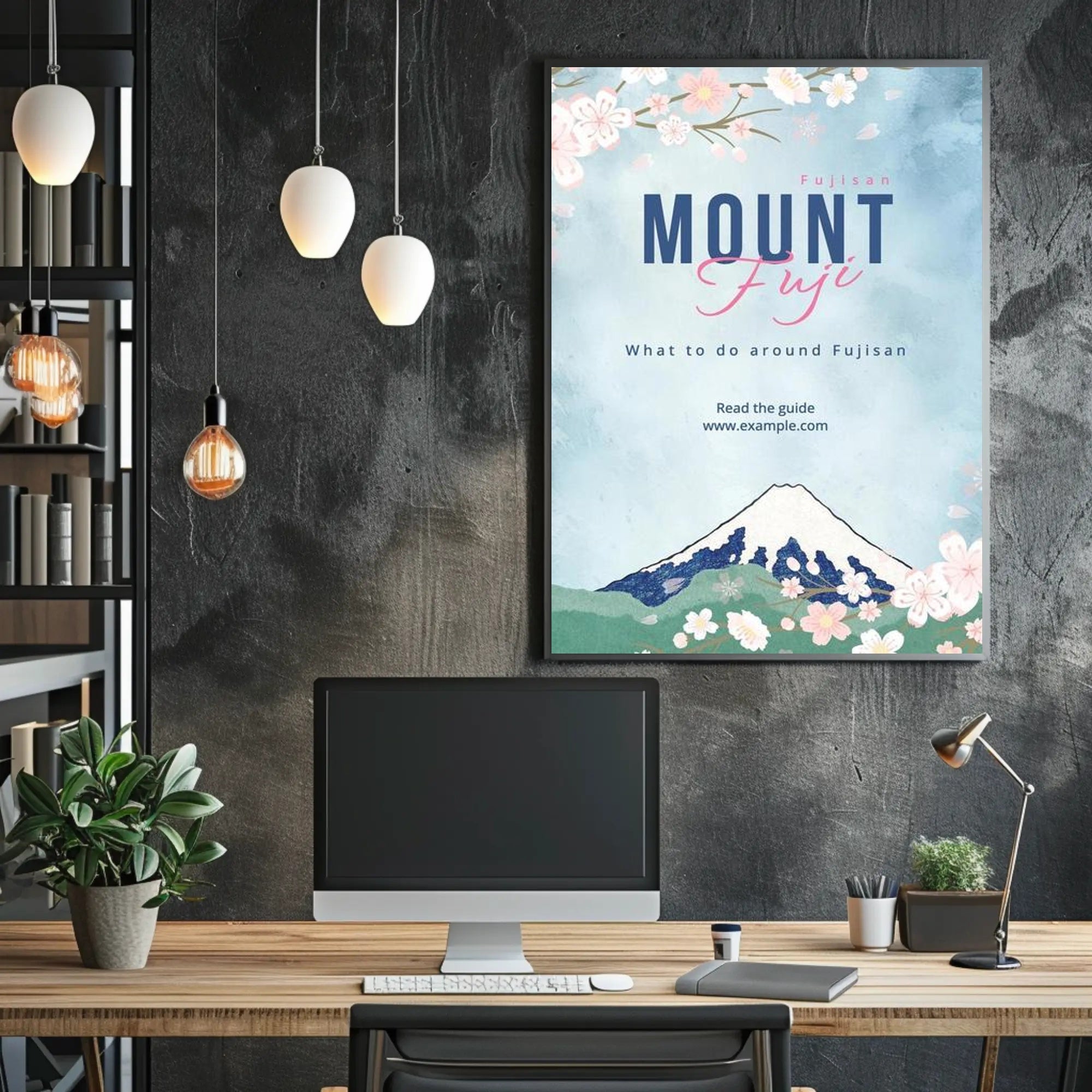 Explore Mount Fuji Poster PosterGoat