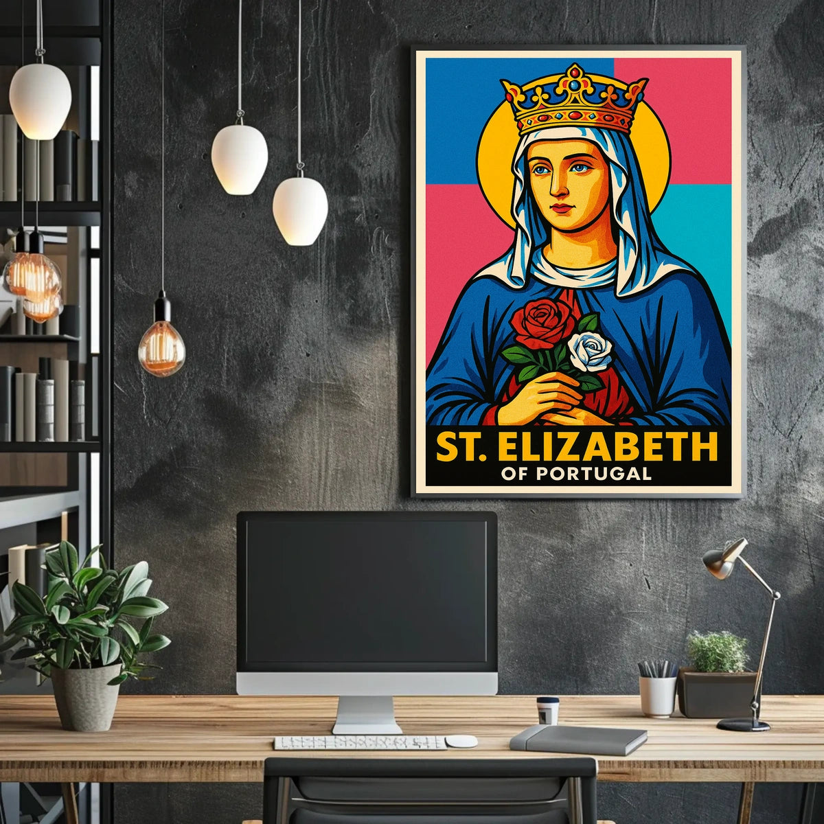 St. Elizabeth of Portugal Poster