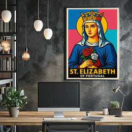 St. Elizabeth of Portugal Poster