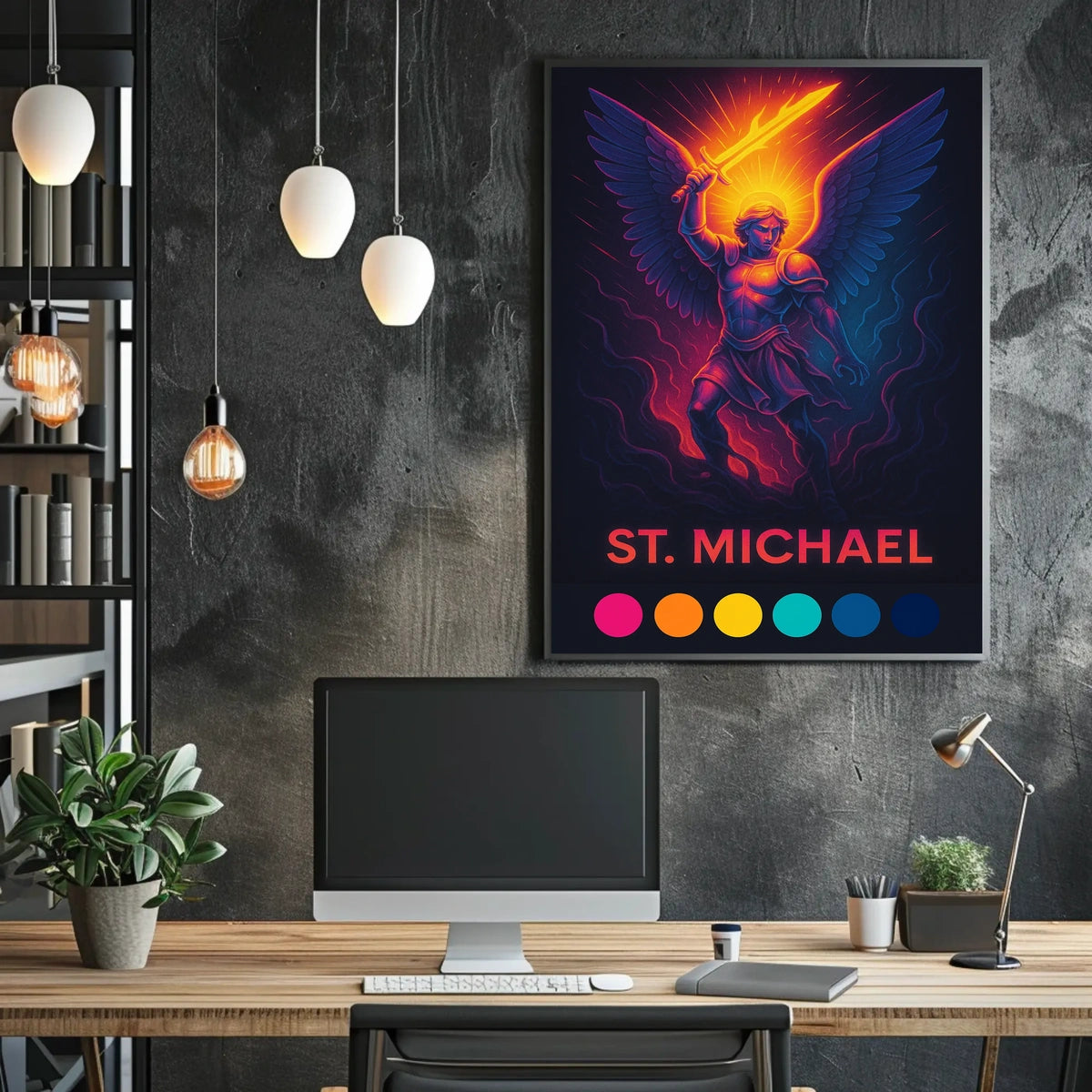 St. Michael The Archangel Poster