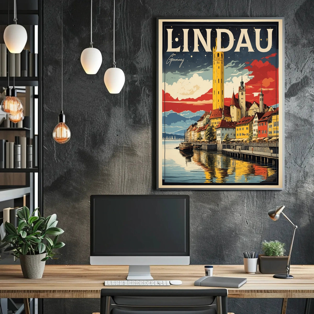 Lindau, Germany Poster