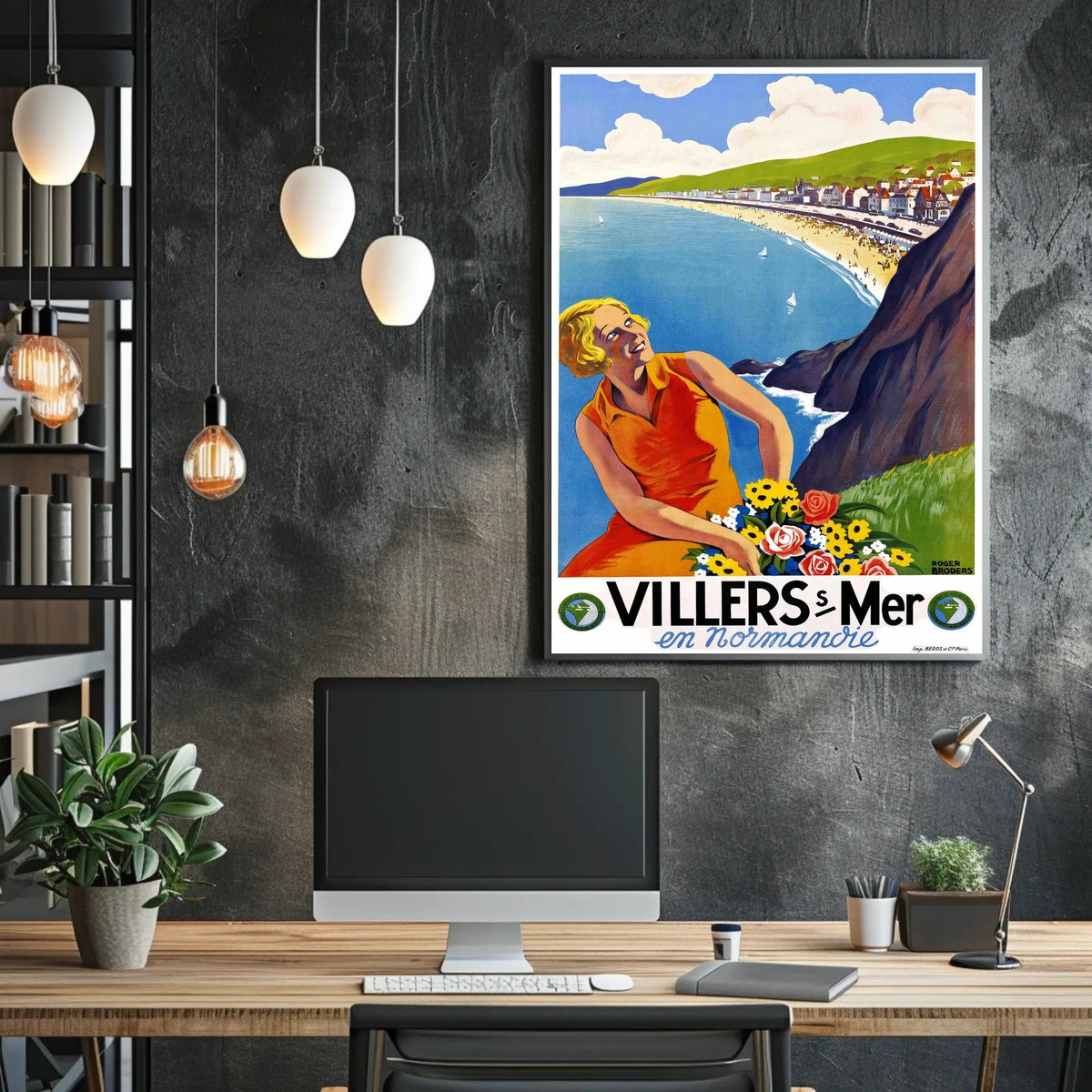 Villers-Sur-Mer En Normandie Poster