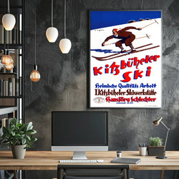 Kitzbüheler Ski Promotion Poster PosterGoat