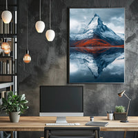 Alpine Majesty: Photorealistic National Park Poster PosterGoat