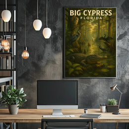Big Cypress Florida Poster