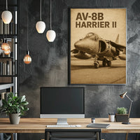 AV-8B Harrier II Poster