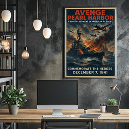 Remembering Pearl Harbor Poster