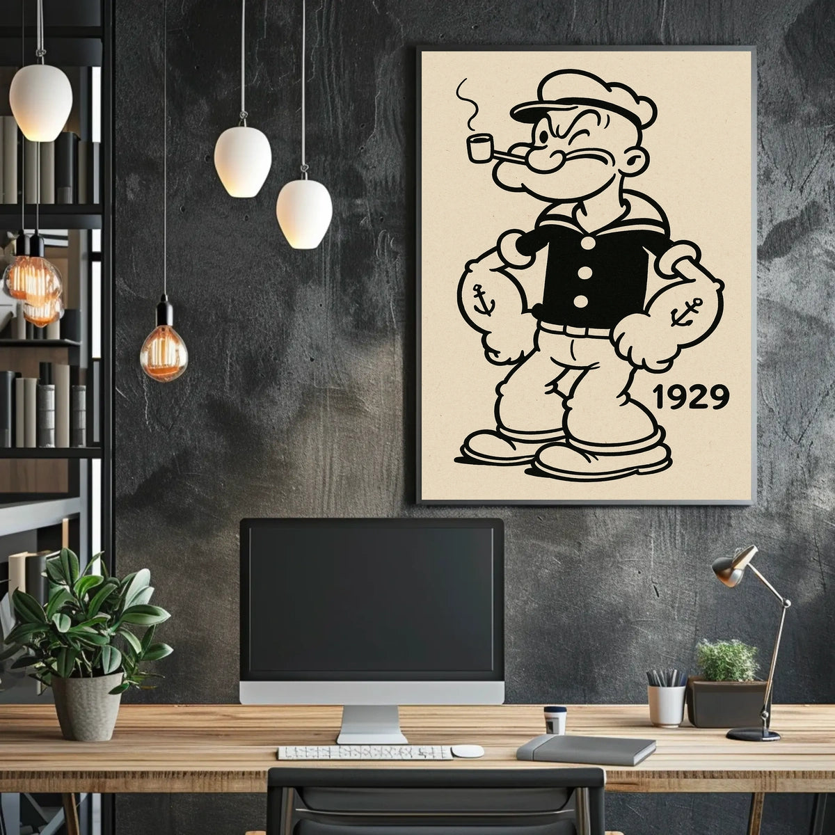 Popeye the Sailor 1929 Poster