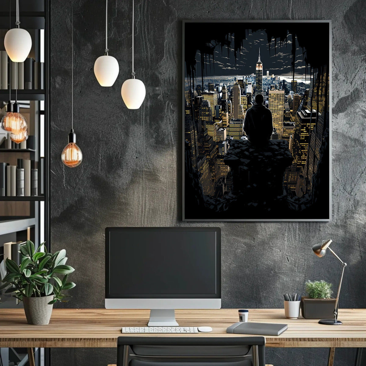 Urban Contemplation Poster