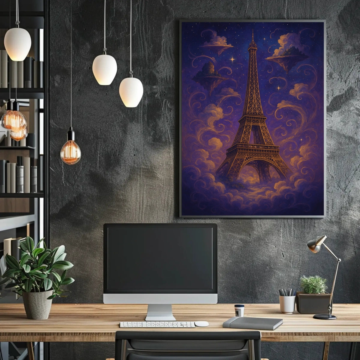 Dreamy Eiffel Tower Poster