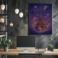 Dreamy Eiffel Tower Poster