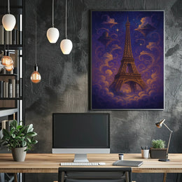 Dreamy Eiffel Tower Poster