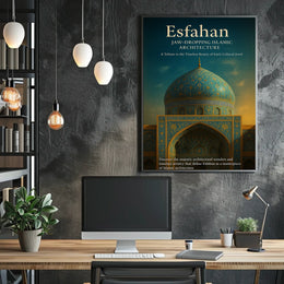 Esfahan A Tribute To Islamic Poster