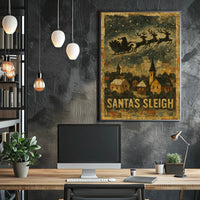 SantaS Sleigh Poster